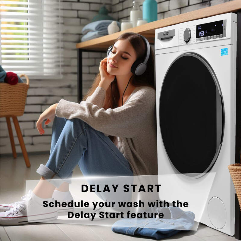 ConServ Washer 2.2cf AUTOSENSE 1400 RPM 15 programs Sanitize LED Display 110V