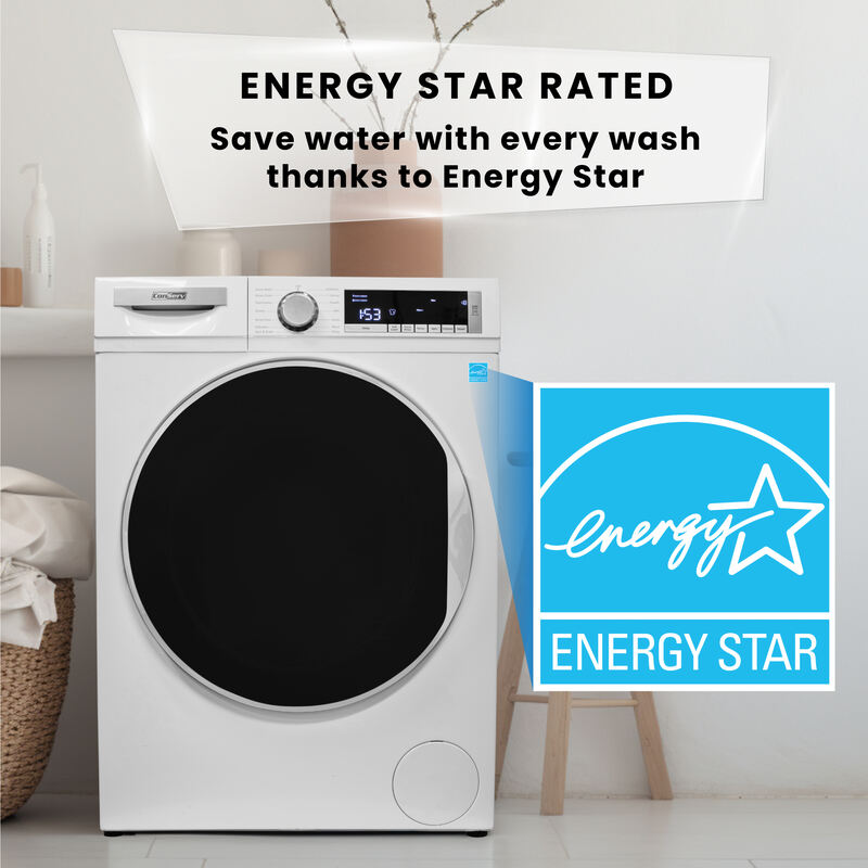 ConServ Washer 2.2cf AUTOSENSE 1400 RPM 15 programs Sanitize LED Display 110V