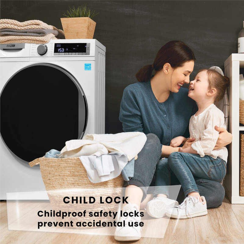 ConServ Washer 2.2cf AUTOSENSE 1400 RPM 15 programs Sanitize LED Display 110V