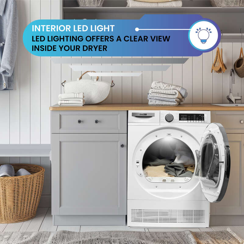 ConServ 4cf Dryer Condensing/Ventless Sanitize LED Display Rev. Door 220V EStar