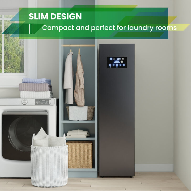 Steam Dryer Closet Sanitize Deodorize Refresh Slim110V