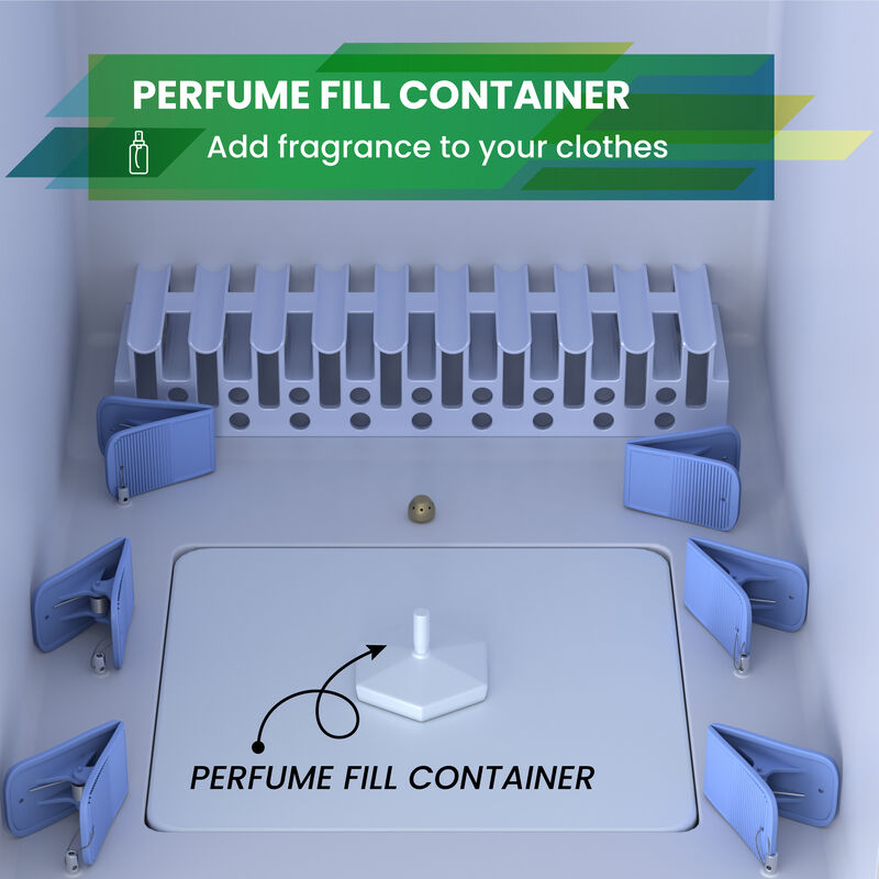 Steam Dryer Closet Sanitize Deodorize Refresh Slim110V