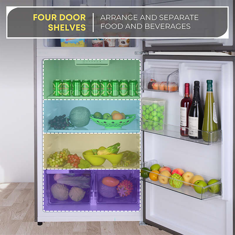 Conserv 30in Refrigerator 18cf Top Freezer INSTALLED ICE MAKER E-Star 110V