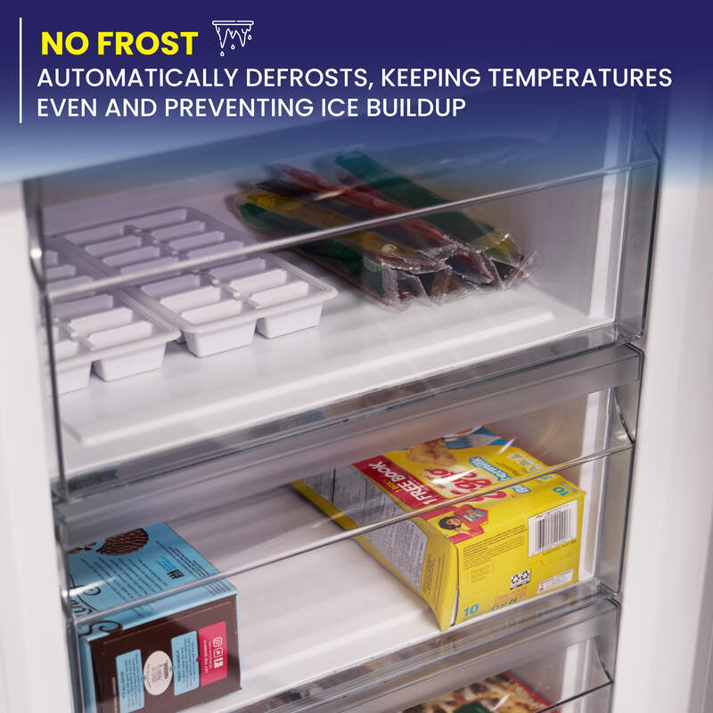 Conserv 12cf No Frost Bottom Freezer Refrigerator Wine Rack GARAGE READY E-Star