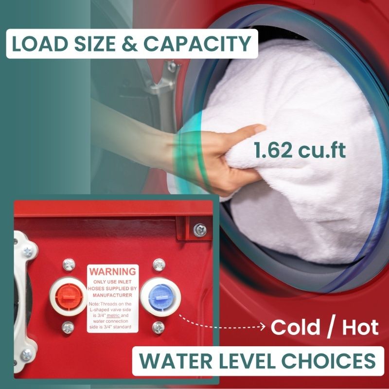 Original All-In-One 4600 Washer Dryer VENTLESS/VENTED PET Cycle 1.62cf/15lbs 110V