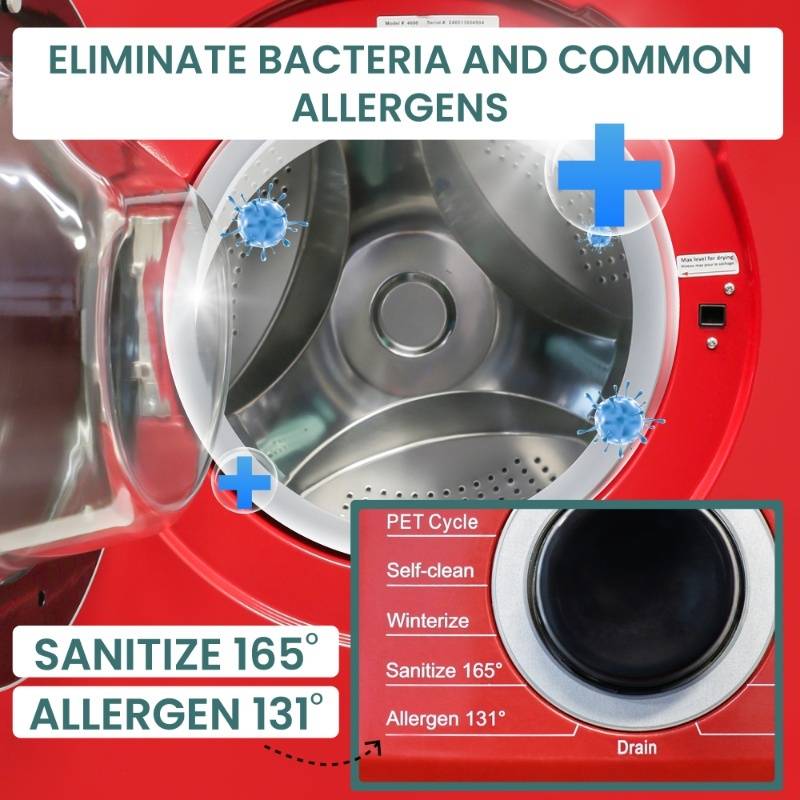 Original All-In-One 4600 Washer Dryer VENTLESS/VENTED PET Cycle 1.62cf/15lbs 110V