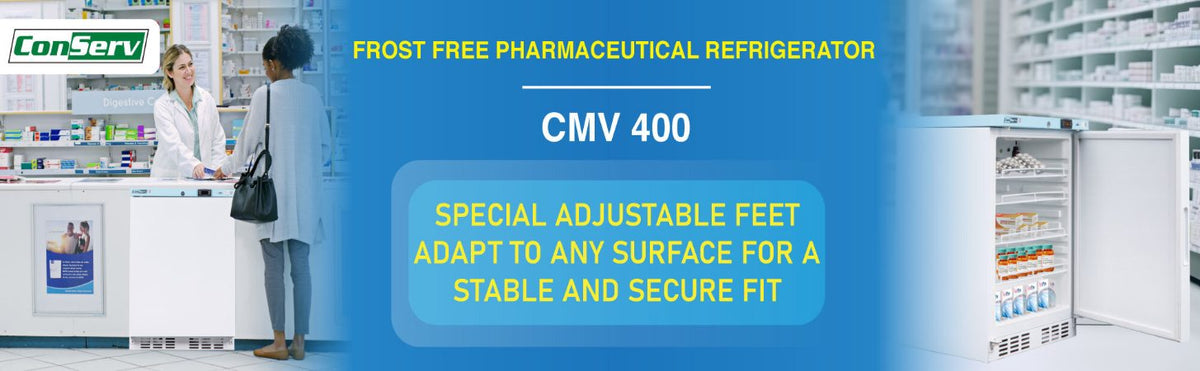 Refrigerador COMERCIAL/FARMACÉUTICO Conserv Compact de 24 pulgadas, 3.9 pies cúbicos, WIFI, 110V