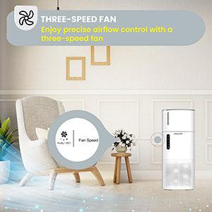 Equator HEPA Air Purifier Sterilizer Ionizer Humidifier PET Option 431sf 110V