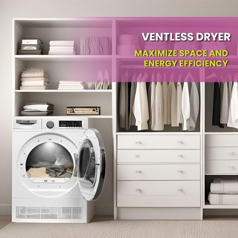 Lavadora Conserv Luxe de 2.2 pies cúbicos 110V + Secadora de condensación de 4 pies cúbicos 220V, garantía de 2 años
