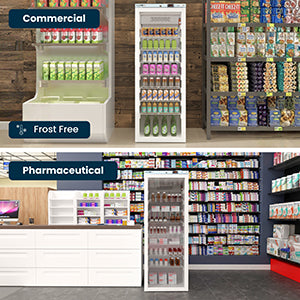 Conserv 24in COMMERCIAL/PHARMACEUTICAL Refrigerator 12.7cf WIFI 110V