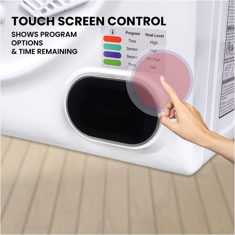 Compact Vented Sensor Dryer 3.5cf/13lbs 110V Bottom control DIGITAL