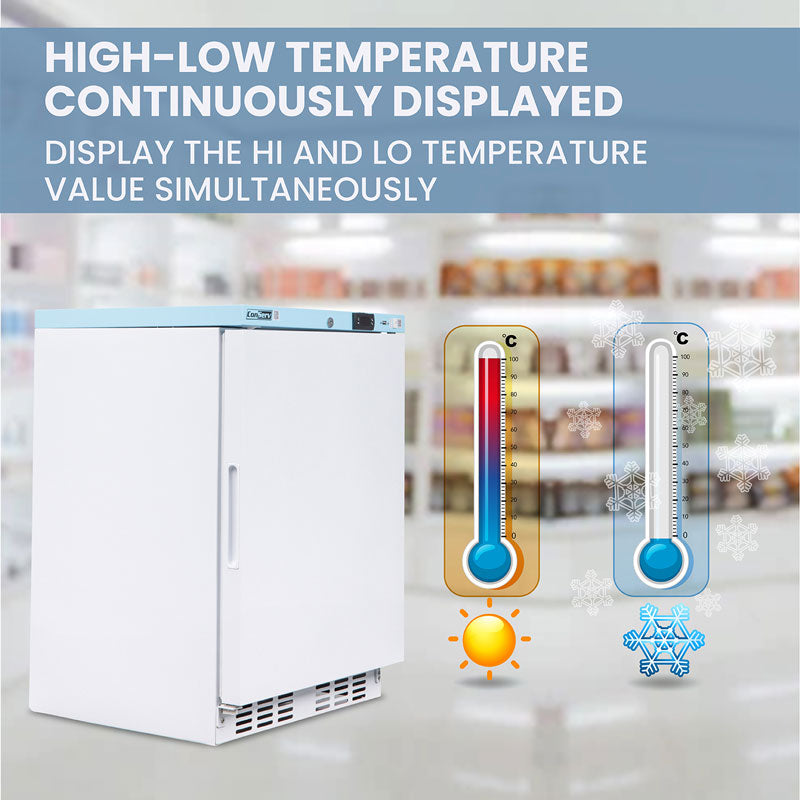 Refrigerador COMERCIAL/FARMACÉUTICO Conserv Compact de 24 pulgadas, 3.9 pies cúbicos, WIFI, 110V