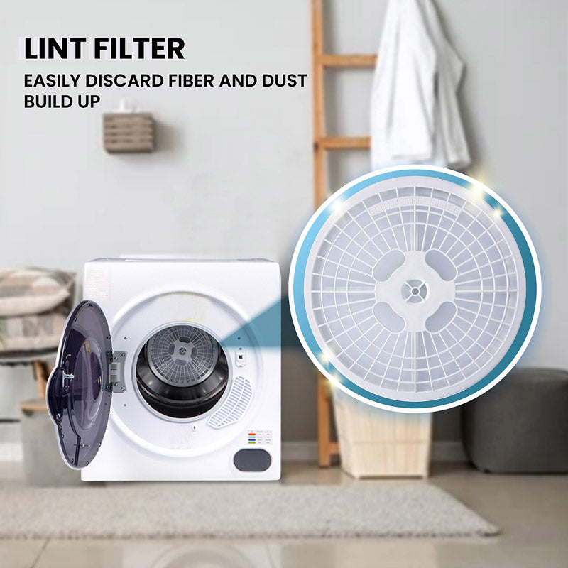 Compact Vented Sensor Dryer 3.5cf/13lbs 110V Bottom control DIGITAL