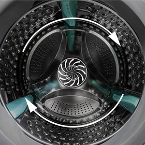 Super Washer 1.9cf/18lbs Sani Allergen Winterize 1400RPM White 110V