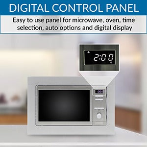 Equator Hybrid Microwave+Oven 0.8 cu.ft. Free Standing/Built-in Stainless w/Trim