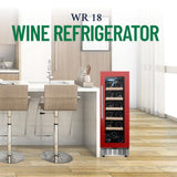Equator Releases 18-Bottle Wine Refrigerator with Custom Lighting and Precision Cooling