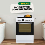 Equator Introduces 24” Electric Cooking Range with Convection Oven and Air Fryer