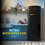 Conserv Introduces 11 cu. ft. Classic Retro Refrigerator: Midcentury Style Meets Modern Performance