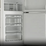 Conserv 11cf Bottom Freezer Refrigerator 24in w/ WINE RACK Stainless 110V