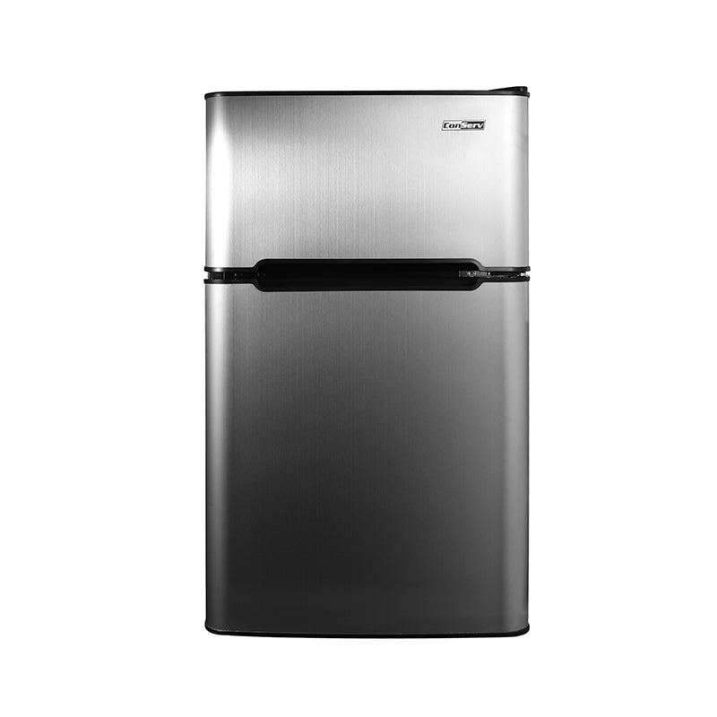 Conserv 19in STAINLESS Compact 2 Door Refrigerator 4.5cf Reversible Door 110V