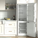 Conserv 11cf Bottom Freezer Refrigerator 24in w/ WINE RACK Stainless 110V