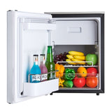 Compact RV-Marine-Offgrid Convertible Refrigerator-Freezer 1.6cf 12V 110V + AC/ DC Adapter
