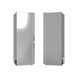 Conserv 11cf Bottom Freezer Refrigerator 24in w/ WINE RACK Stainless 110V