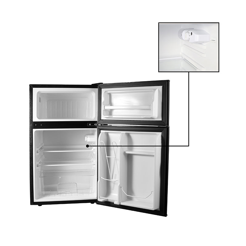 Conserv 19in STAINLESS Compact 2 Door Refrigerator 4.5cf Reversible Door 110V