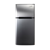 Refrigerador compacto Conserv de 19 pulgadas, color NEGRO, 2 puertas, 4.5 pies cúbicos, puerta reversible, 110V