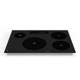 Placa de cocina híbrida eléctrica Equator de 30” – 4 quemadores (2 de inducción + 2 de cerámica), 9 niveles de potencia, 220V