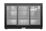 Equator-Vitlife Back Bar Cooler with 3 Sliding Glass Doors 11.6 Cu Ft 53 Wide