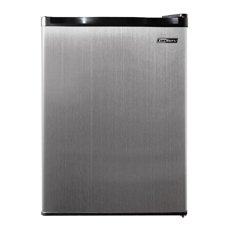Conserv 4.5 cu ft stainless steel compact refrigerator with reversible door – CREF45SS
