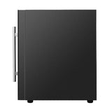 Refrigerador de vinos para encimera Equator de 16 botellas, negro, control táctil, 110V