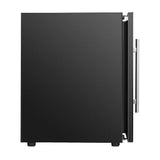 Refrigerador de vinos para encimera Equator de 16 botellas, negro, control táctil, 110V