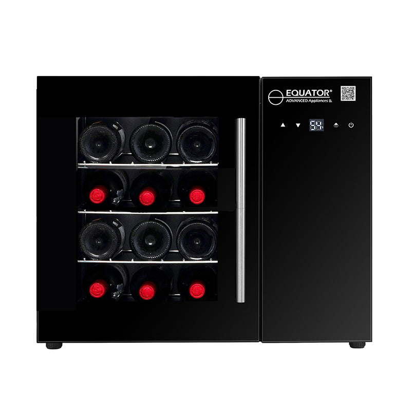 compact wine cooler for wine storage and chilling – WR 12