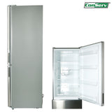 Conserv 11cf Bottom Freezer Refrigerator 24in w/ WINE RACK Stainless 110V
