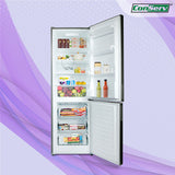 Conserv 11cf Bottom Freezer Refrigerator 24in w/ WINE RACK Stainless 110V