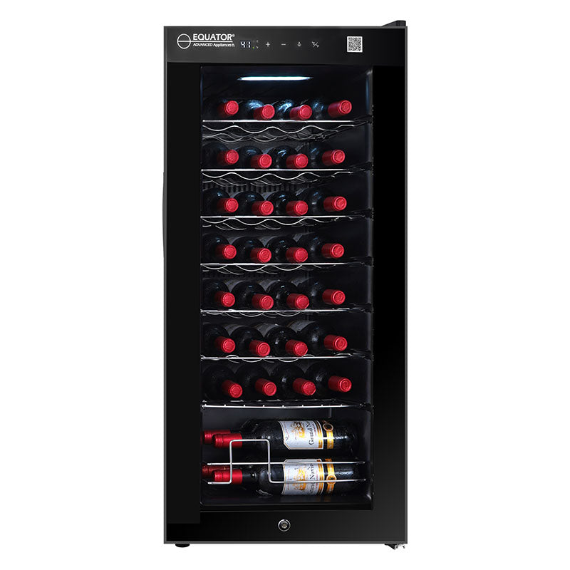 wine cooler refrigerator for wine storage and chilling – WR 32