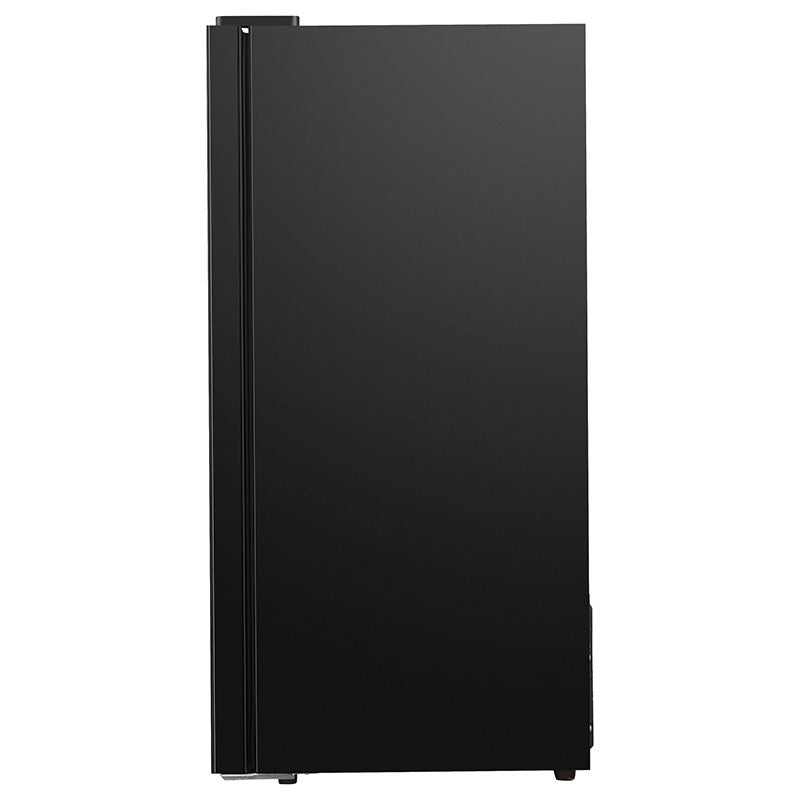 Refrigerador de vinos Equator de 32 botellas, color negro: zona de temperatura única, independiente, enfriamiento por compresor