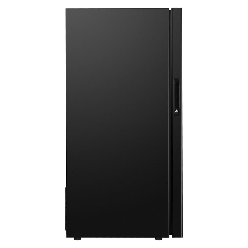 Refrigerador de vinos Equator de 32 botellas, color negro: zona de temperatura única, independiente, enfriamiento por compresor