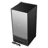 Refrigerador de vinos Equator de 32 botellas, color negro: zona de temperatura única, independiente, enfriamiento por compresor