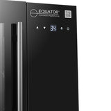 Refrigerador de bebidas de mostrador Equator de 25 pulgadas, 40 latas, control táctil, 110V