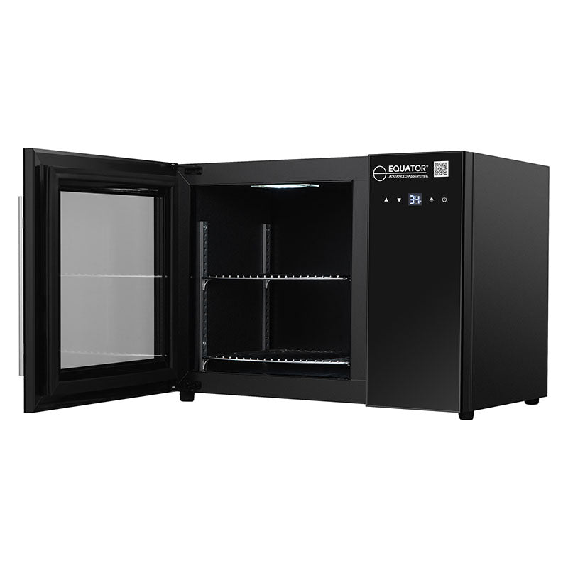 Refrigerador de bebidas de mostrador Equator de 25 pulgadas, 40 latas, control táctil, 110V