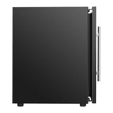 Refrigerador de bebidas de mostrador Equator de 25 pulgadas, 40 latas, control táctil, 110V