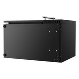 Humidor de cigarros compacto Equator 1.4cf, TEMPERATURA/HUMEDAD, vidrio UV, estantes de cedro, 110V