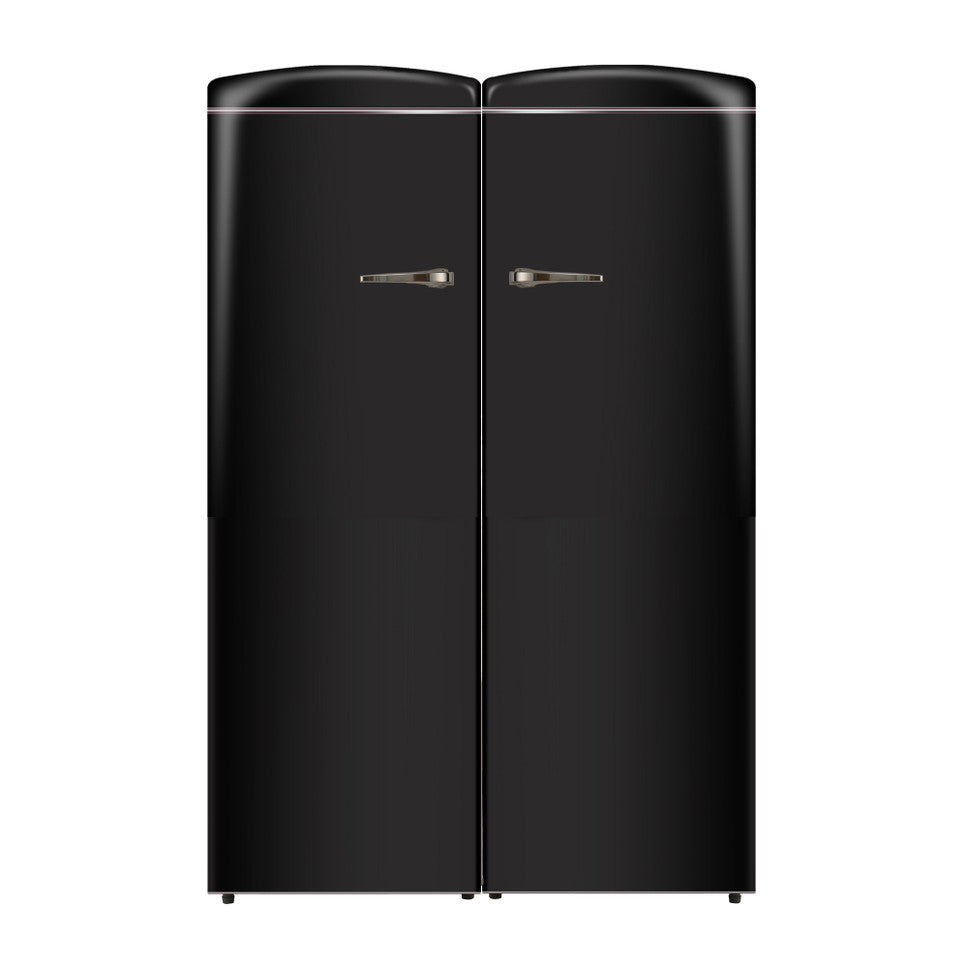 retro style refrigerator set with matching freezer – FF830 and RR1100