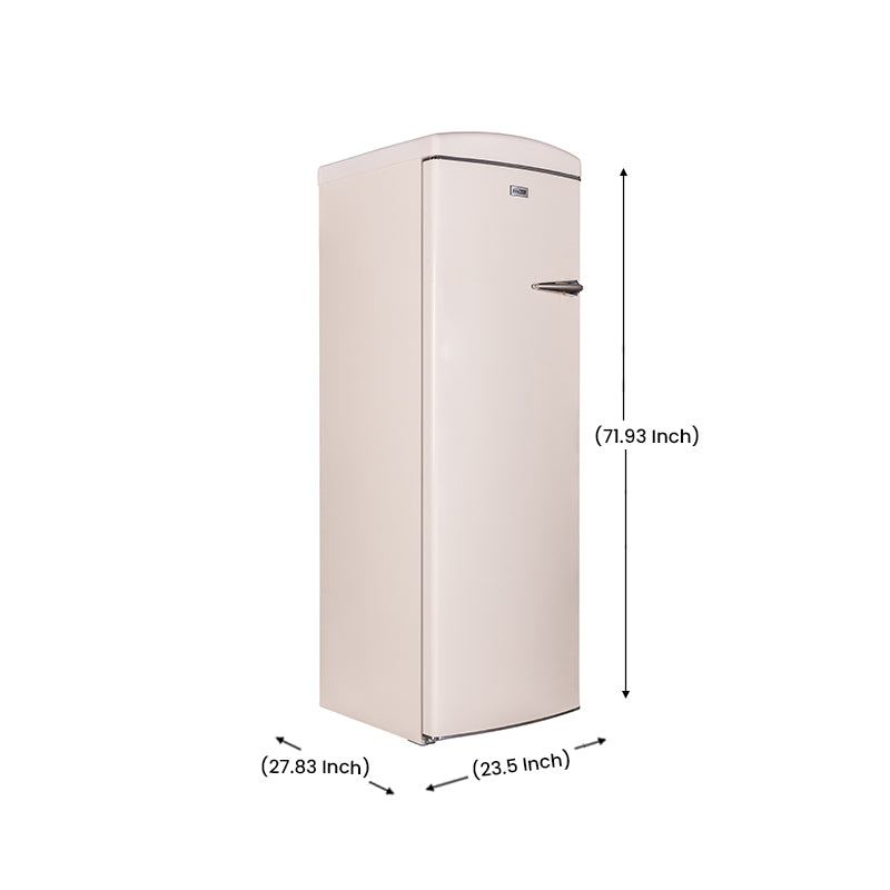 Congélateur vertical classique rétro Conserv 8,3 pi³ sans givre 24 po
