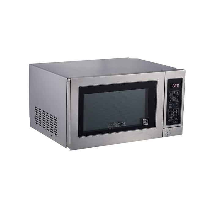 Horno híbrido de microondas + convección + grill Equator 1.2cf de acero inoxidable, de libre instalación (reacondicionado)