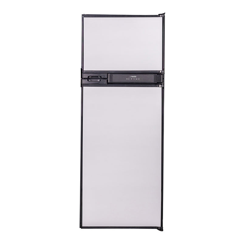 stainless steel compact refrigerator for apartments and small kitchens – RF 1012 DC S