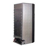 Refrigerador Congelador Conserv 12V/CC de 10 pies cúbicos, acero inoxidable, para RV, BARCO, FUERA DE LA RED, 2 puertas